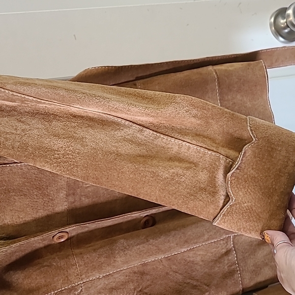 Leather jacket, faux fur, Arden B, Large - Picture 13 of 17